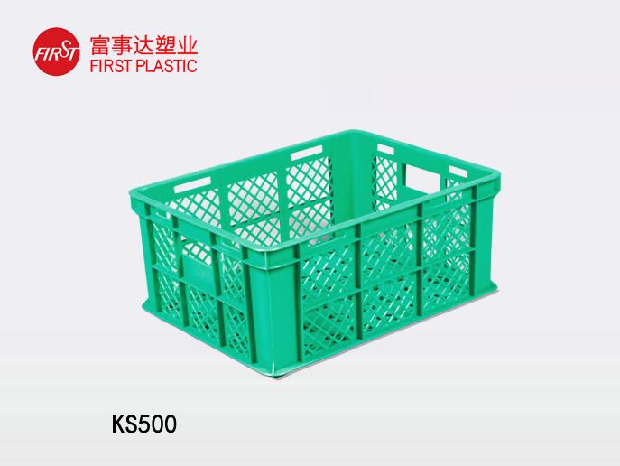 KS500網(wǎng)孔塑料周轉箱